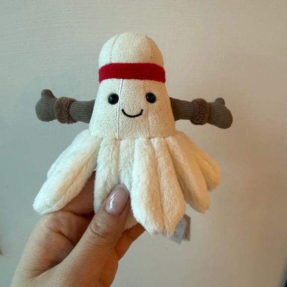 Jellycat Amuseables Shuttlecock Plush with Red Band - Picture 2 of 4